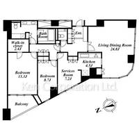 青山ザ・タワーの間取り