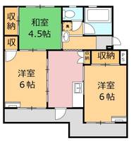 オーランド浅沼の間取り