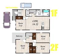 物件の間取り画像