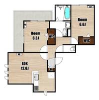 物件の間取り画像