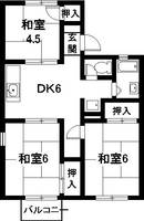 物件の間取り画像