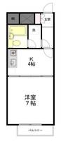 宮城県仙台市青葉区北目町(マンション)の賃貸物件の間取り
