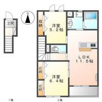 物件の間取り画像