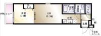 大阪府八尾市佐堂町3(アパート)の賃貸物件の間取り