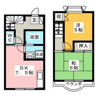 東京都八王子市椚田町(一戸建)の賃貸物件の間取り