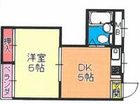 宝マンションの間取り