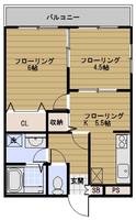 物件の間取り画像