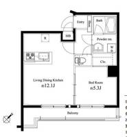 ロメック月島の間取り