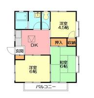 物件の間取り画像