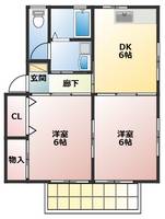 ラ・メールKogaの間取り