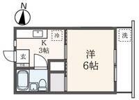 キャスル代田A棟の間取り
