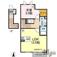 東京都西東京市向台町2(アパート)の賃貸物件の間取り