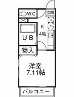 フルリールの間取り