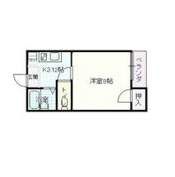 長野県長野市大字川合新田(アパート)の賃貸物件の間取り