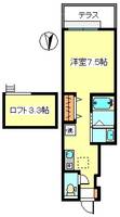 BellezaVilla一橋学園の間取り