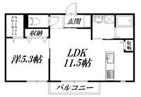 物件の間取り画像