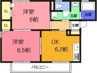 大阪府高槻市西真上2(アパート)の賃貸物件の間取り