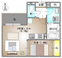 物件の間取り画像