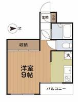 ビューパレス南台の間取り