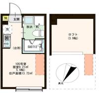 東京都葛飾区東金町4(アパート)の賃貸物件の間取り