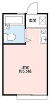 東京都稲城市大丸(アパート)の賃貸物件の間取り