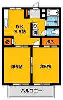 コルティオ 2の間取り