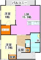 物件の間取り画像
