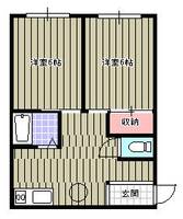 ハイツイトウの間取り