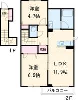物件の間取り画像
