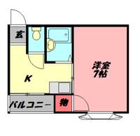 ハイ・インペリアルAの間取り