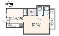 ブライトコーポの間取り