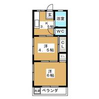 エクレールフジタの間取り