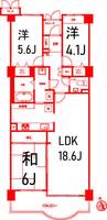 物件の間取り画像