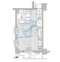 東京都江戸川区東葛西5(マンション)の賃貸物件の間取り