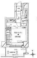 東京都北区昭和町2(マンション)の賃貸物件の間取り