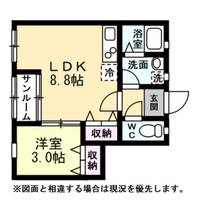 Clover.Aの間取り