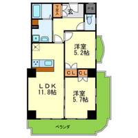 大阪府大阪市東淀川区豊里7(マンション)の賃貸物件の間取り