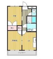 岡山県総社市清音上中島(マンション)の賃貸物件の間取り