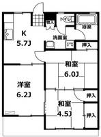 物件の間取り画像