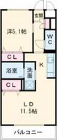 物件の間取り画像