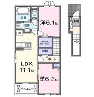 物件の間取り画像