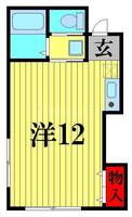 千葉県市川市高石神(アパート)の賃貸物件の間取り