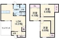 物件の間取り画像