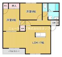 ハイムボナールの間取り