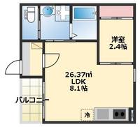 R-SMART仙台宮千代の間取り