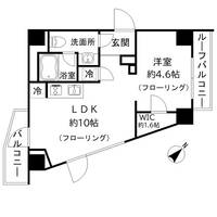 カーサスプレンディッド西麻布の間取り