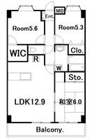 物件の間取り画像
