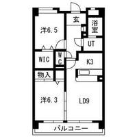 ベルコリーヌ浄水の間取り