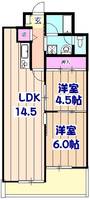 セントラルハイツの間取り