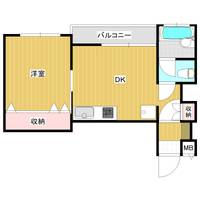 マック新宿コートの間取り
